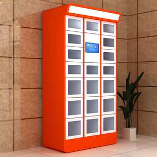 智能扫码取餐柜加热消毒保温存储柜写字楼小区学校外卖自取柜