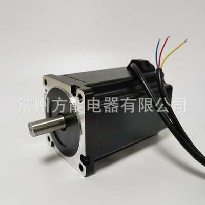 86HC三相步进电机 3线 机身长129mm Nema 34 现货