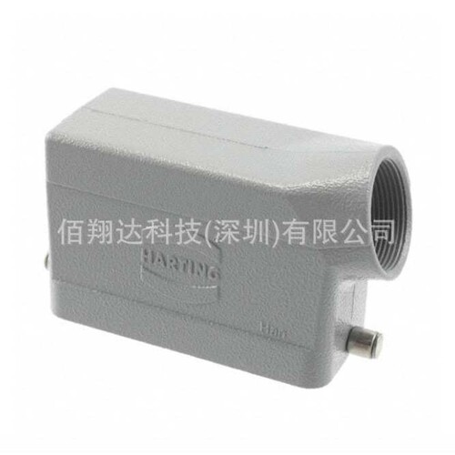 Harting浩亭 19302161542 Han 16B-HMC-gs-R-M32 上壳侧出单锁扣