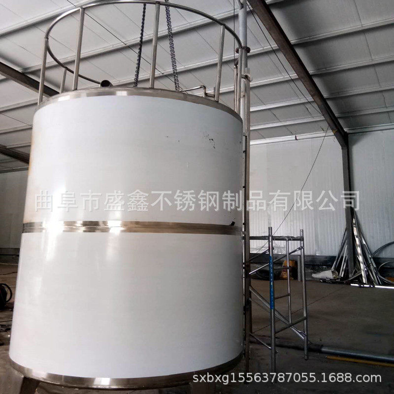 加 工定 做304不锈钢储存罐酒厂发酵储蓄罐定 做酒容器粮食储存罐
