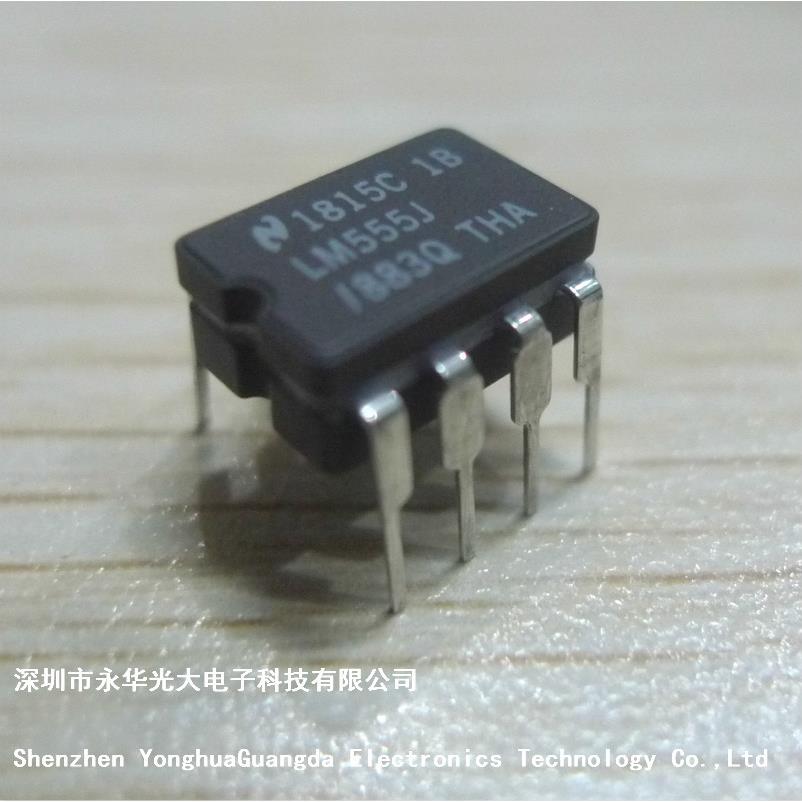 LM555J/883Q 集成电路IC芯片电子元器件集成块直插DIP8
