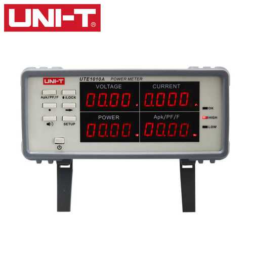 优利德UTE1003A/UTE1010A智能电量测量仪数字功率计电参数测试仪