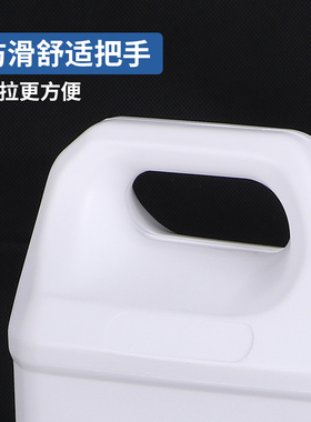 塑料桶5L升食品级带盖子加厚化工方桶壶公斤kg有机溶剂10斤桶