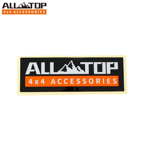 4*12cmALL-TOP4x4车贴改装越野车贴纸挡风玻璃车门装饰贴