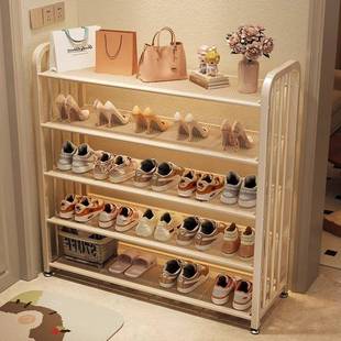 碳钢鞋架家用门口多层收纳鞋柜加厚出租屋宿舍收纳简易置物架子