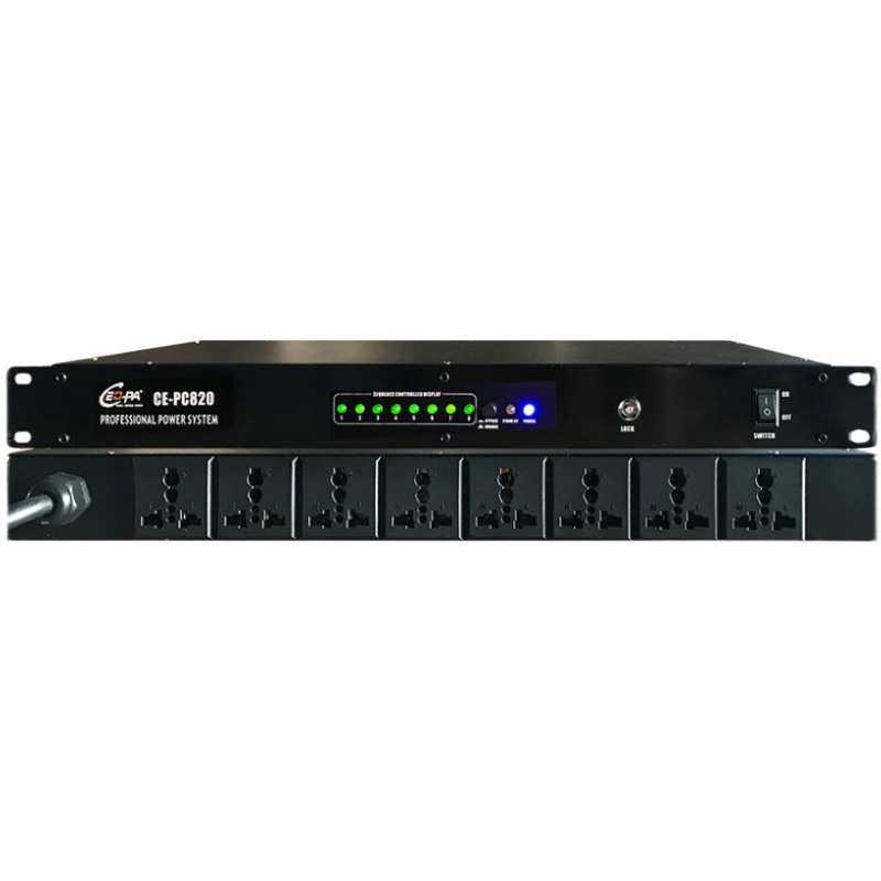 Ceo-pa/西派 CE-PC820 电源时序器8组电源开关依次延时电源控制器,3C数码配件,摄像机配件,淘宝优惠券,粉丝福利购,淘宝优惠卷
