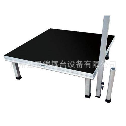 铝合金简易拼装舞台，快装四柱移动舞台 学校比赛婚礼活动