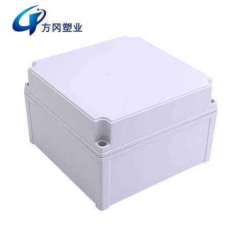 ABS户外防水塑料接线盒 200*200*130端子防水盒 电缆监控防尘箱