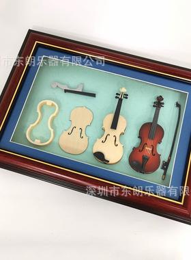 创意礼品乐器展示分解相框 树脂工艺品家居装饰品摆件 模型摆件厂