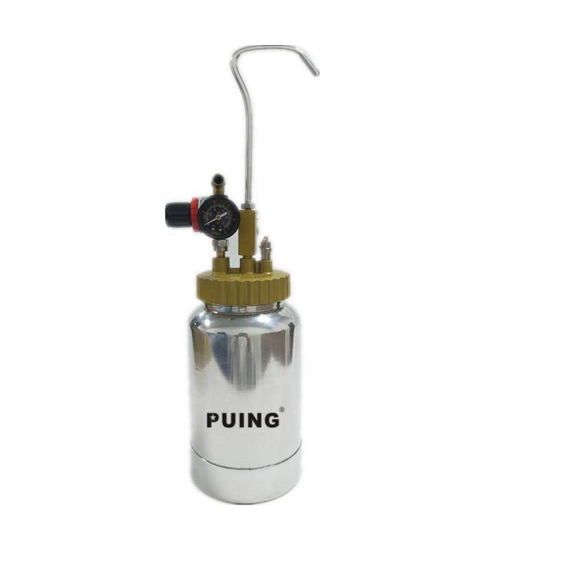 普星2升气动压力罐迷你压力输送油漆胶水无脉冲喷涂点胶桶