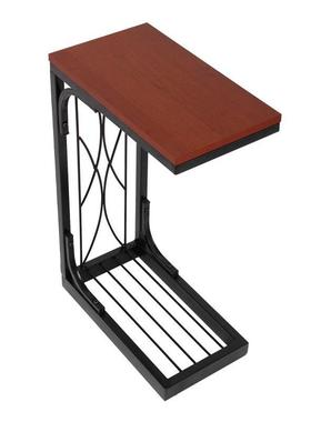 宿舍床头床边桌侧边款可折叠桌子落地小窄学生移动懒人电脑桌