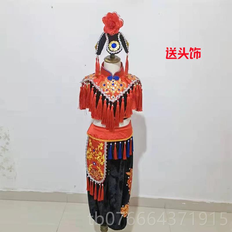 正品儿演出服女童舞蹈服小服戏迷表演装小舞蹈童家独舞艺考比赛中