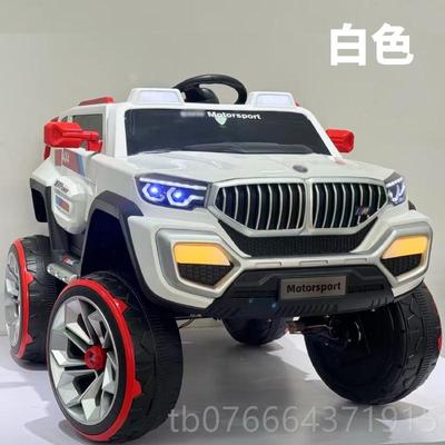 正品亲子双人儿童电动车四轮坐大人遥控越坐野宝可宝小孩具汽车可