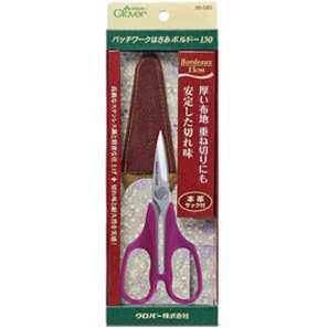 #36-085波尔多系拼布剪刀130 CLOVER 可乐牌