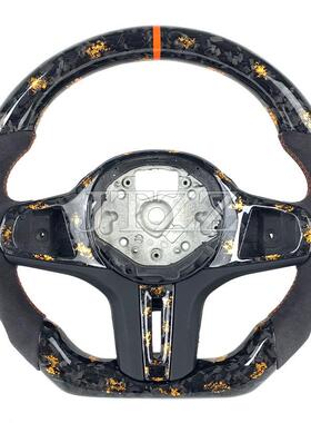 适用于宝马G80G82G87G系列M2M3M4运动型改装碳纤维方向盘