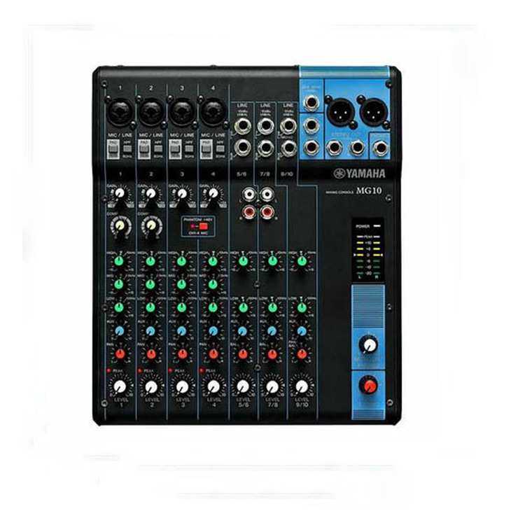 雅马哈 YAMAHA MG10专业10路小型会议舞台演出设备调音