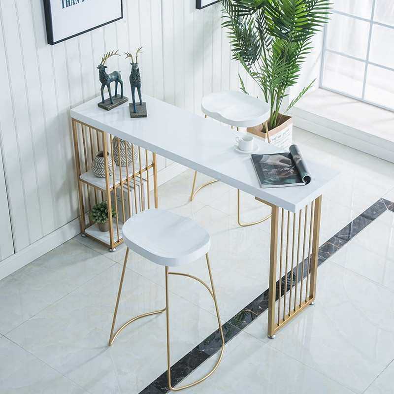 北欧家用靠墙吧台桌椅 实木带柜子简约铁艺高脚桌客厅隔断酒吧台,模玩/动漫/周边/娃圈三坑/桌游,模型制作工具/辅料耗材,淘宝优惠券,粉丝福利购,淘宝优惠卷