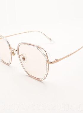 高档etin新able防蓝光眼镜225R网红猫眼款电脑紫外0辐射平光护目