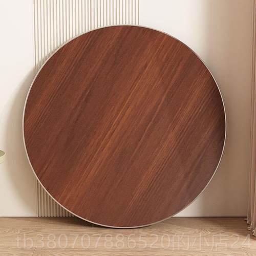 高档实木面餐圆桌10人桌桌折叠桌架组合转盘8人商用餐桌面板饭店