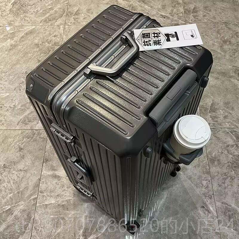 高档30寸万新款大量铝框行李箱多功旅能拉杆箱皮箱向轮行箱子容男