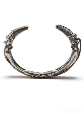 高档师原创2023力作版纯银新版轻黑白无手常镯主挖掘民族之魂