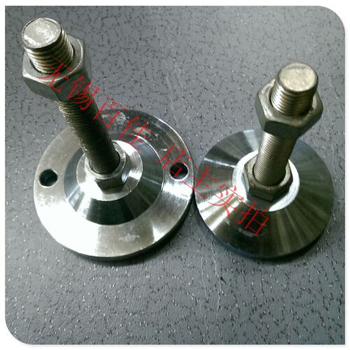 重型金属蹄脚 调节脚 地脚螺丝 机床脚垫 脚杯底盘4050 60 80 100