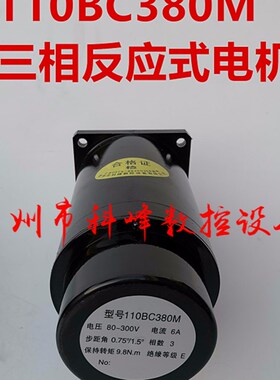 三相反应式步进电机110BC380M 直轴  锥轴