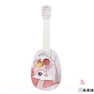 正品尤克里里儿玩儿具女孩男孩初学者幼园乐器提琴童彷真小弹吉他