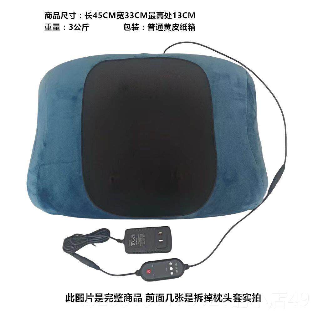 正品部按摩器按摩枕软硅胶揉按颈部腰部腿部背头部疗头助眠手指揉