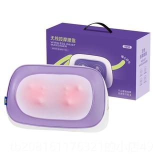 正品 易顿腰部疲按摩器腰椎斯肩颈部腿揉捏热敷彷人手缓解劳靠垫按