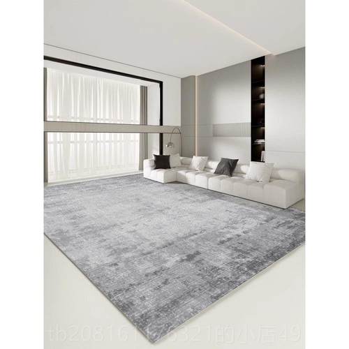 正品客厅沙发天津地用毯卧理室客厅茶地几毯家免打灰色新款轻奢高