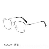 新款 目近视眼镜男辐可配有平度数超轻大框舒适防蓝光射护镜光近视