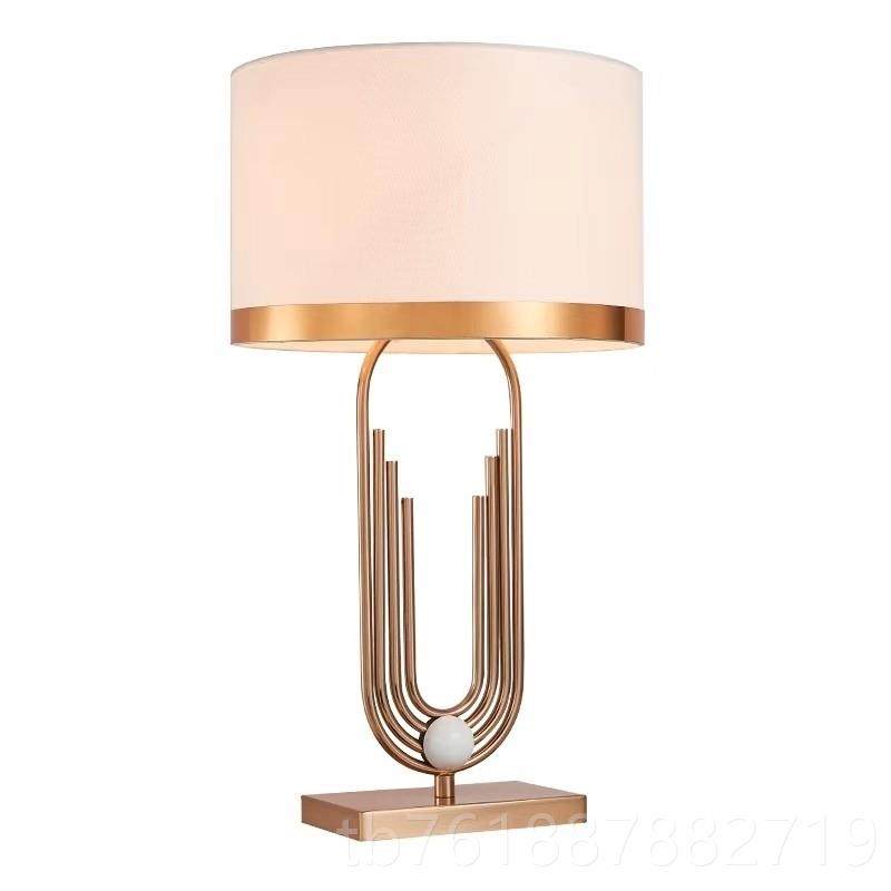 新款后现代轻奢台灯尚酒设计样板房店客厅卧室灯欧式师简约时时尚