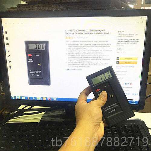 新款辐射测量仪源头射厂家dt130电磁辐射试仪1测 家用电器防辐检
