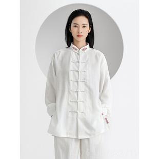 极服套女春秋夏季 高档绣繁花刺太装 太拳极练功服八段锦武 25款 正品