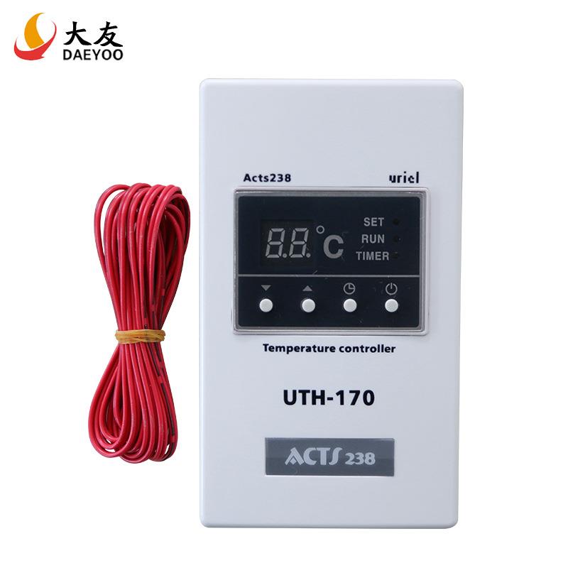 供应韩国UTH-170温控器汗蒸房温控开关温控仪数显智能开关