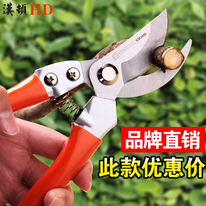 汉顿园林剪刀修枝剪子园艺花剪德国进口果树枝摘果盆景工具大全