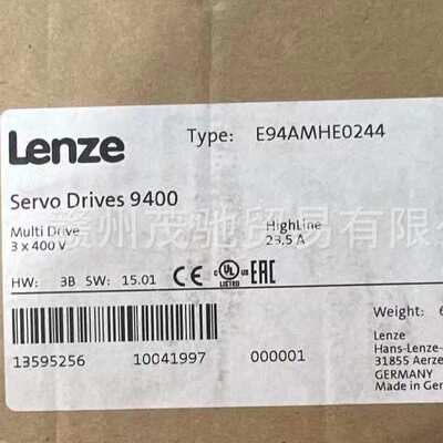 德国Lenze伦茨伺服驱动器E94ASHE0174|E94AMHE0074|E94AMSE0074