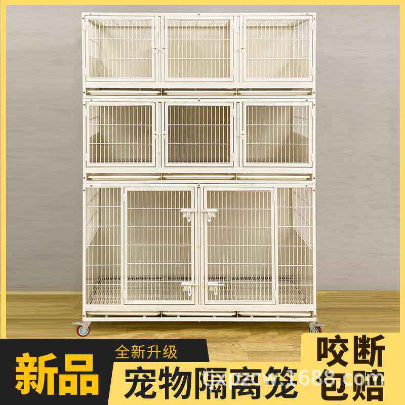 小胖子笼具宠物店寄养笼狗展示柜猫咪寄养柜玻璃展示笼隔离繁育笼