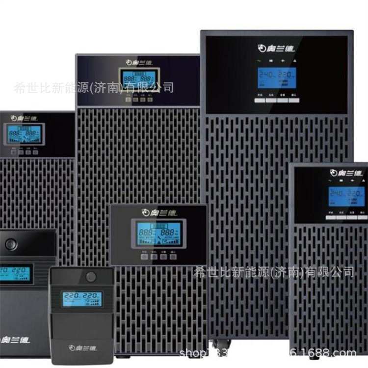 奥兰德UPS电源T系列T01L长机外接电池组1KVA/900W延时1-8小时配置