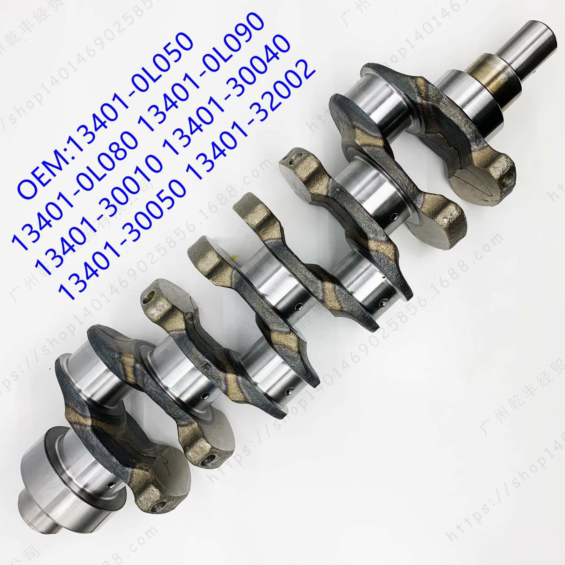适用于 TOYOTA HILUX 1KD 锻钢曲轴 13401-30050 Crankshaft