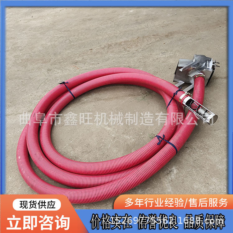 120车载吸灰机车载稻谷粮食软管吸粮机牛筋管材质上料机