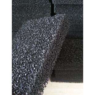 厂家供应过滤器用蜂窝状活性碳过滤棉活性炭海绵