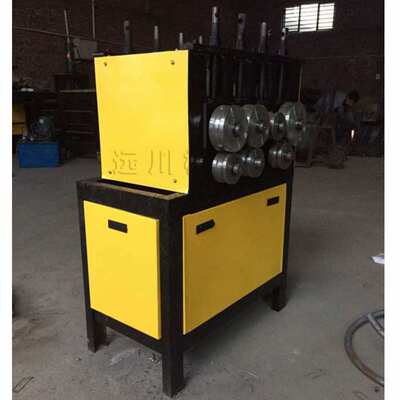 7轴打圈机 钢管不锈钢管卷圆机 呼啦圈盘圆机 自行车地锁卷圆机