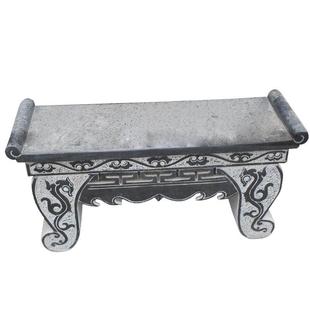 厂家来图石雕香案长方形香炉鼎寺庙祠堂供佛香案