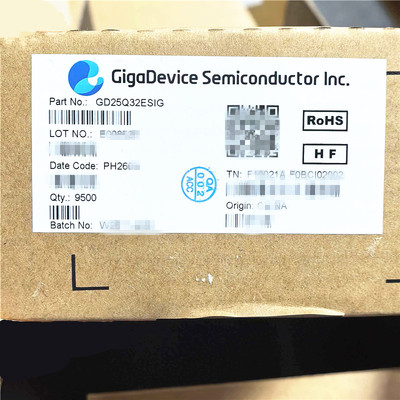 30K新到GD 26+GD25Q32ESIG SPI nor flash存储芯片32M SOP8闪存