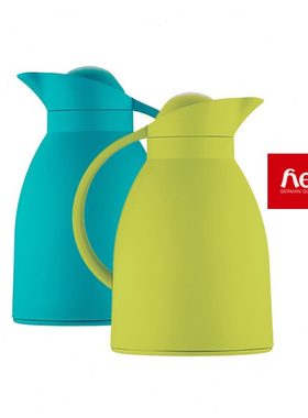 德国进口helios保温壶母婴镀银玻璃内胆家用大容量热水壶1L