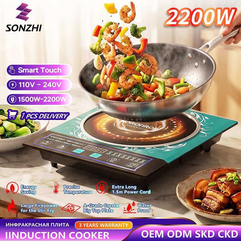 东南亚出口电炉智能电磁炉家用110V中东Induction cooker外贸厂家