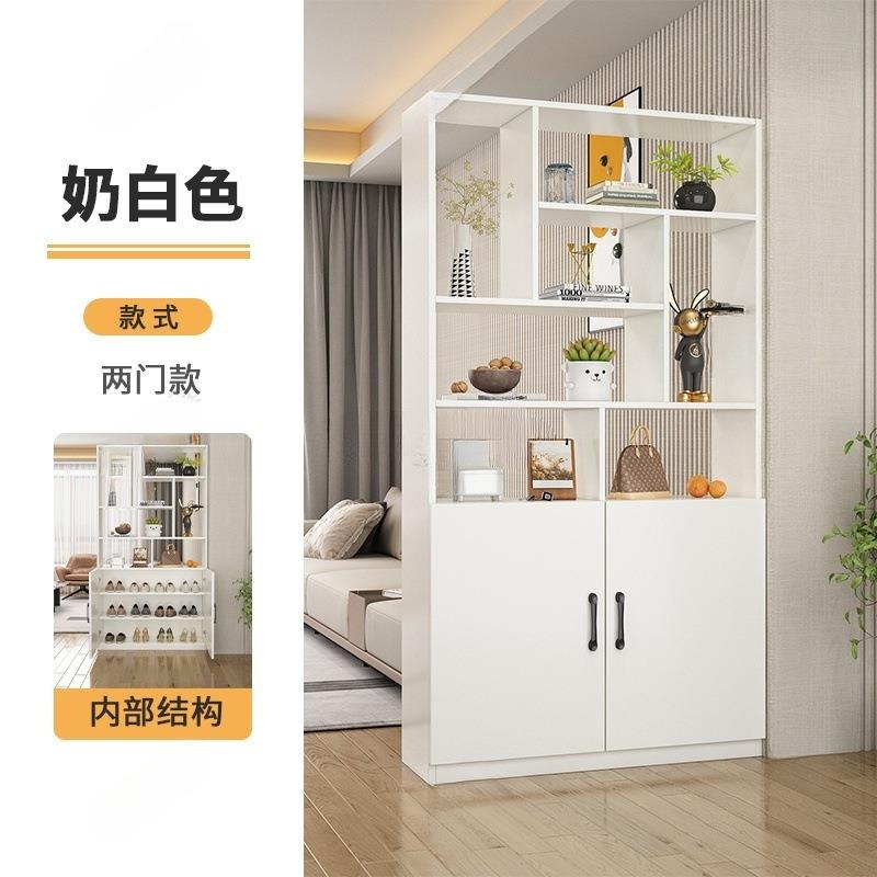 简约现代客厅屏风隔断柜进门玄关柜双面门厅柜鞋柜家用书柜储物柜