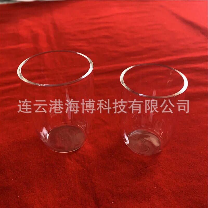 实验室石英玻璃坩埚圆柱形坩埚式过滤器供应加厚坩埚